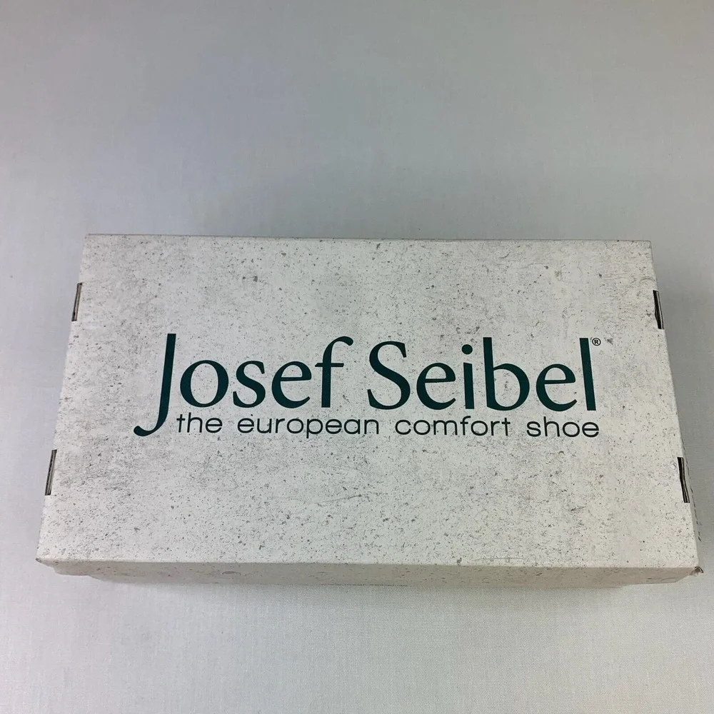 Josef Seibel Women Pippa 9 Ballet Flats Black Perforated Slip-On Shoes Sz 6.5/37